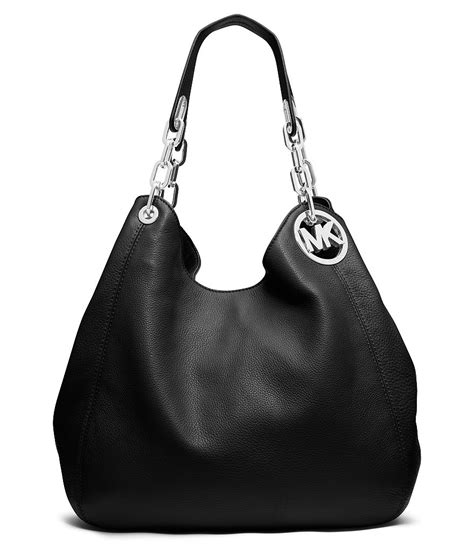 michael kors large leather hobo bag|Michael Kors flat shoulder bags.